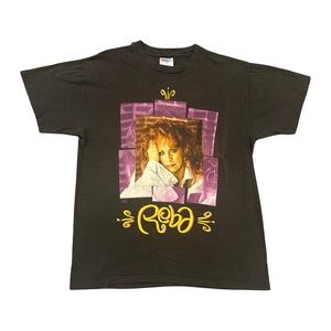 Vintage Hanes Single Stitch 90s Y2K Reba McEntire Concert Tour T-shirt